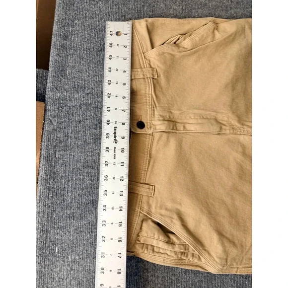 CAT 1752054 Mens Work Pants Size 36x30 Tan Khaki Stretch Cotton Workwear - Picture 6 of 12